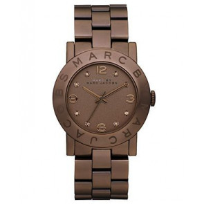 Watch strap Marc by Marc Jacobs MBM3119 Steel Brown 20mm