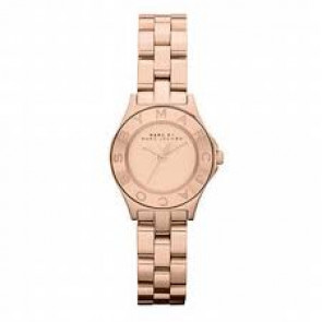 Watch strap Marc by Marc Jacobs MBM3132 Steel Rosé 12mm