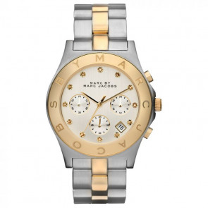 Watch strap Marc by Marc Jacobs MBM3177 Steel Bi-color 20mm