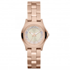 Watch strap Marc by Marc Jacobs MBM3235 Steel Rosé 14mm