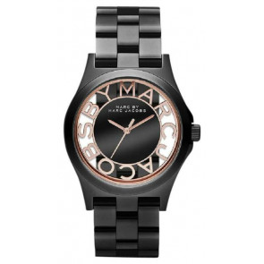 Watch strap Marc by Marc Jacobs MBM3254 Stainless steel Anthracite grey 20mm