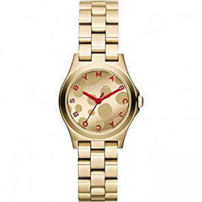Watch strap Marc by Marc Jacobs MBM3270 Steel Gold Toned 16mm