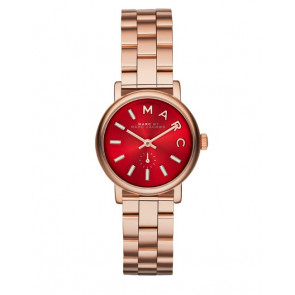 Watch strap Marc by Marc Jacobs MBM3347 Stainless steel Rosé 14mm