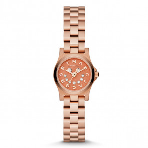 Watch strap Marc by Marc Jacobs MBM3387 Steel Rosé 10mm