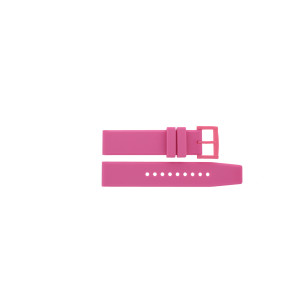 Watch strap Marc by Marc Jacobs MBM4023 Silicone Pink 20mm