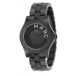 Watch strap Marc by Marc Jacobs MBM4527 Steel Black