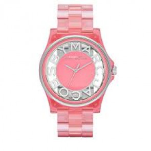Watch strap Marc by Marc Jacobs MBM4568 Plastic Pink 20mm