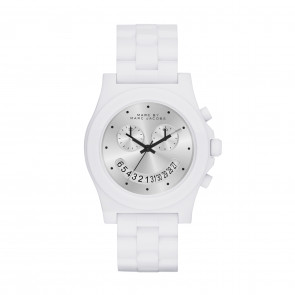 Watch strap Marc by Marc Jacobs MBM4573 Plastic White 20mm