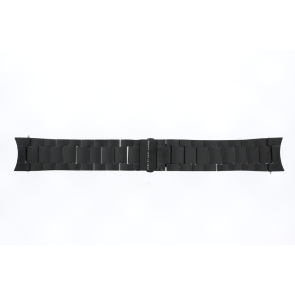 Watch strap Marc by Marc Jacobs MBM5052 Stainless steel Black 24mm
