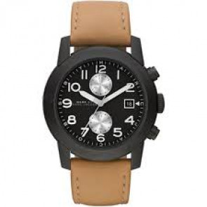 Watch strap Marc by Marc Jacobs MBM5053 Leather Brown 24mm