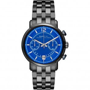 Watch strap Marc by Marc Jacobs MBM5064 Steel Anthracite grey 22mm