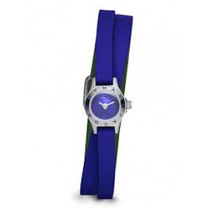 Watch strap Marc by Marc Jacobs MBM5533 Silicone Blue 7mm