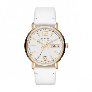Watch strap Marc by Marc Jacobs MBM8653 Leather White 20mm