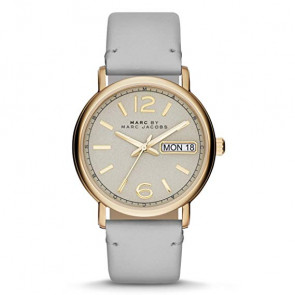 Watch strap Marc by Marc Jacobs MBM8654 Leather Yellow 20mm