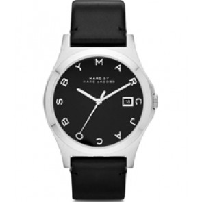 Watch strap Marc by Marc Jacobs MBM9032 Leather Black 20mm