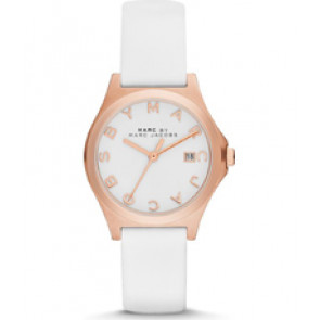 Watch strap Marc by Marc Jacobs MBM9057 Leather White 14mm