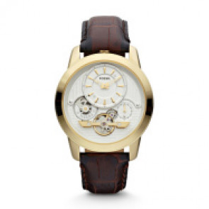 Watch strap Fossil CH2882 Leather Brown 22mm