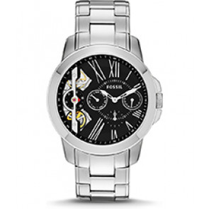 Watch strap Fossil ME1145 Stainless steel Steel 22mm