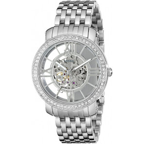 Watch strap Fossil ME3059 Stainless steel Steel 18mm