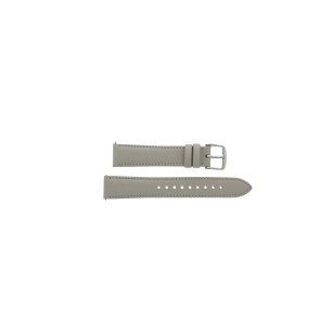 Watch strap Fossil ME3069 Leather Beige 18mm
