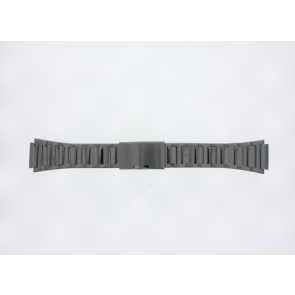 Watch strap Fossil ME3206 Steel Grey 18mm