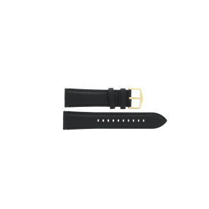Watch strap Fossil ME3210 Leather Black 22mm