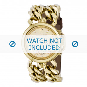 Michael Kors watch strap MK3135 Metal Gold 22mm