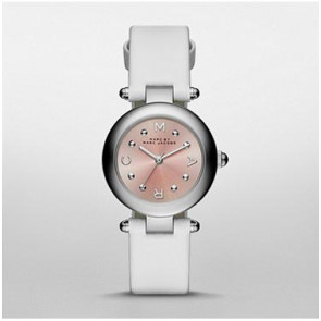 Watch strap Marc by Marc Jacobs MJ1411 Leather White 14mm