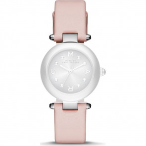 Watch strap Marc by Marc Jacobs MJ1412 Leather Pink 14mm