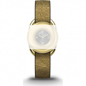 Watch strap Marc by Marc Jacobs MJ1426 Leather Gold Toned 14mm