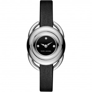 Watch strap Marc by Marc Jacobs MJ1445 Leather Black 10mm