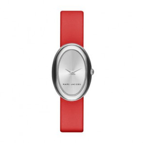 Watch strap Marc by Marc Jacobs MJ1457 Leather Red 12mm