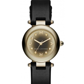 Watch strap Marc by Marc Jacobs MJ1467 Leather Black 14mm