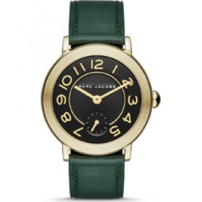 Watch strap Marc by Marc Jacobs MJ1469 Leather Green 18mm