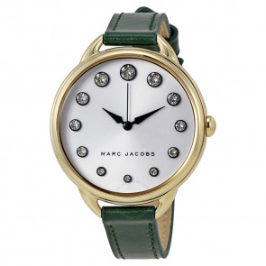 Watch strap Marc by Marc Jacobs MJ1477 Leather Green 12mm