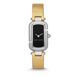 Watch strap Marc by Marc Jacobs MJ1500 Leather Gold Toned 12mm