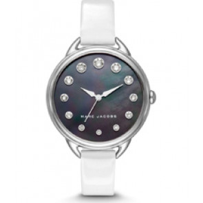 Watch strap Marc by Marc Jacobs MJ1510 Leather White 12mm