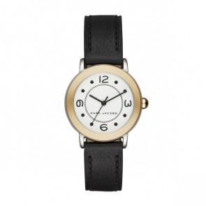 Watch strap Marc by Marc Jacobs MJ1516 Leather Black 14mm