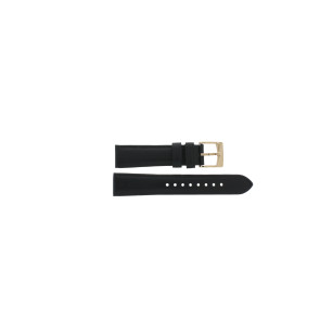 Watch strap Marc by Marc Jacobs MJ1565 Leather Black 18mm
