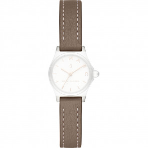 Watch strap Marc by Marc Jacobs MJ1625 Leather Grey 10mm