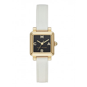 Watch strap Marc by Marc Jacobs MJ1638 Leather White 10mm