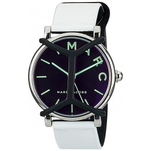 Watch strap Marc by Marc Jacobs MJ1645 Silicone White 18mm