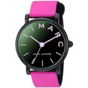 Watch strap Marc by Marc Jacobs MJ1646 Silicone Pink 18mm