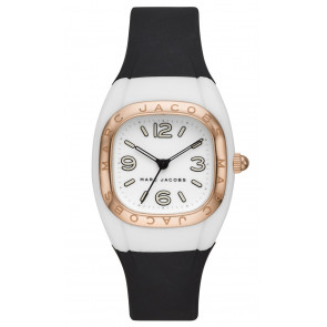 Watch strap Marc by Marc Jacobs MJ1650 Silicone Black