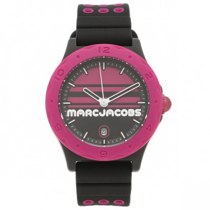 Watch strap Marc by Marc Jacobs MJ1652 Silicone Black 18mm