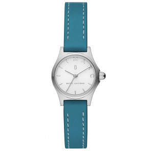 Watch strap Marc by Marc Jacobs MJ1655 Leather Blue 10mm