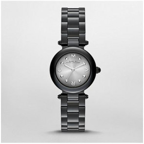 Watch strap Marc by Marc Jacobs MJ3453 Silicone Black 15mm