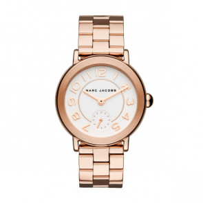 Watch strap Marc by Marc Jacobs MJ3471 Steel Rosé 18mm
