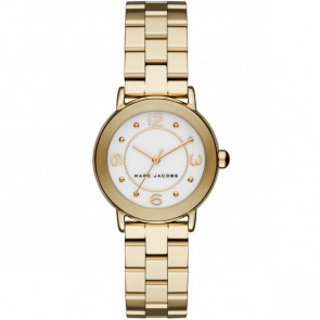 Watch strap Marc by Marc Jacobs MJ3473 Stainless steel Gold Toned 14mm