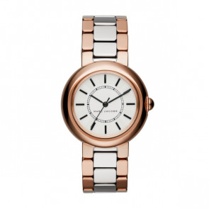 Watch strap Marc by Marc Jacobs MJ3507 Stainless steel Bi-color 18mm